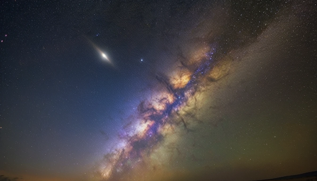 While peeking、Consciousness upward、milky way、universe、Twinkle Star、Wet、Shining Crafts、Highest quality