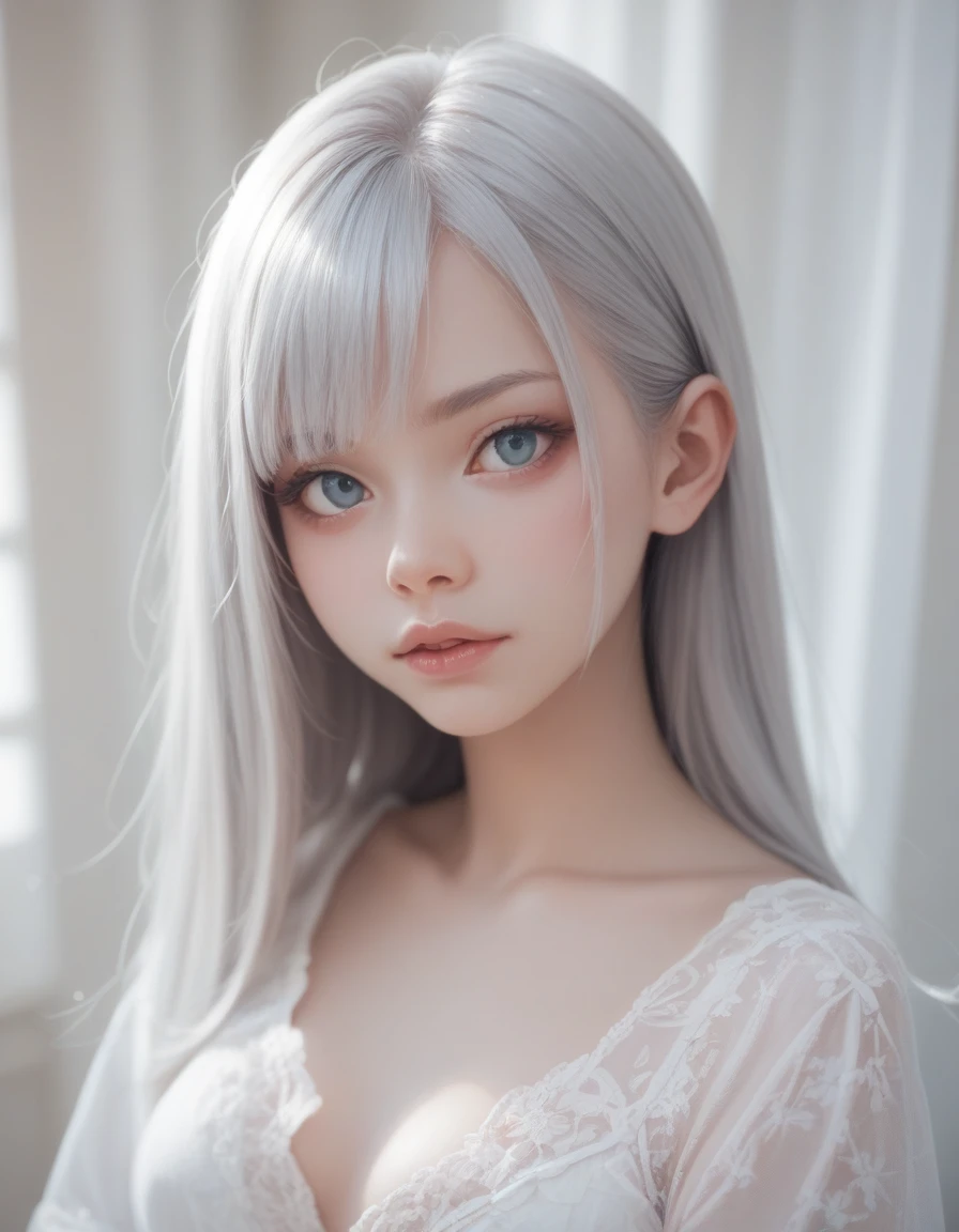 silver hair