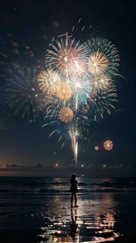 buzzer、Style、Real、Lonely、Fantastic、beautiful、reflection、Ocean、firework