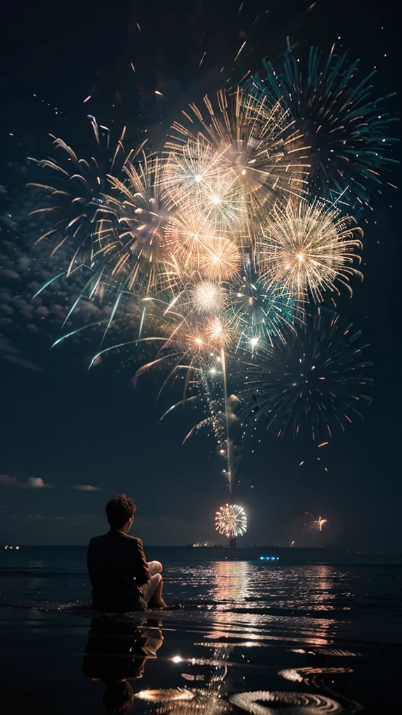 buzzer、Style、Real、Lonely、Fantastic、beautiful、reflection、Ocean、firework
