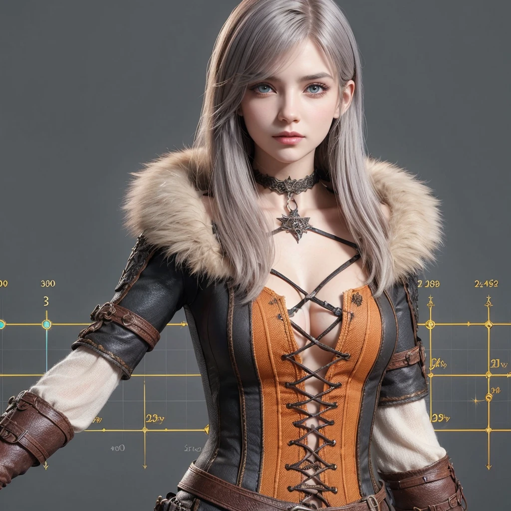 Make a medieval role-playing woman character, She is an attractive and beautiful succubus with attractive witch clothes