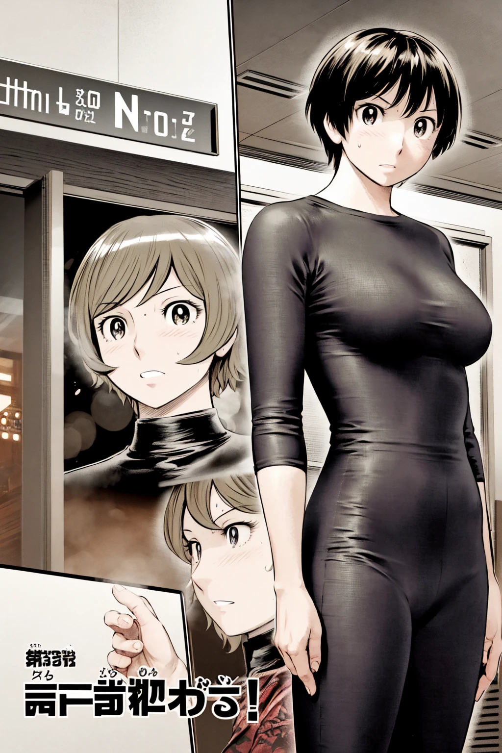 (Baseball uniforms:1.2),
blonde, (short hair:1.2),White trousers、Black belt、((Illustration of people))、Tube top bra、
View your viewers,, (Highest quality:1.3), White pants、Outdoor、baseball ground、ground、soil、blue eyeasterpiece、Highest quality)、Highest quality, Ultra-high resolution, (((masterpiece))), alone, Sweat、Big eyes、Large breasts、Torn clothes、 Fully exposed、Nipples、One Girl, Front view、Embarrassed face、Bronze colored hair、((short hair))、Stand up straight、Cowboy Shot