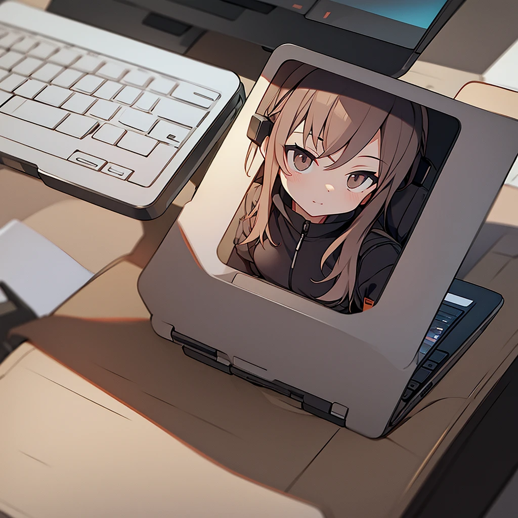 Nomad Worker Have a laptop YouTube Icon An illustration male