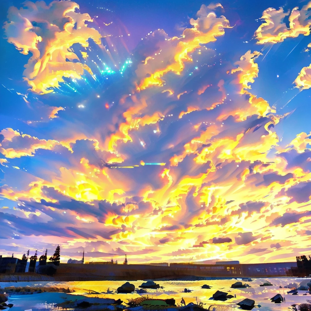 a close up of a sun setting over a body of water, god sun rays, suns rays, sun rays, beautiful light rays, sun - rays, sun - rays beams, stunning light reflections, glittering sun rays, sunrays shine upon it, sun rays beaming, sparkles and sun rays, sunrays, sun light rays, sun beams