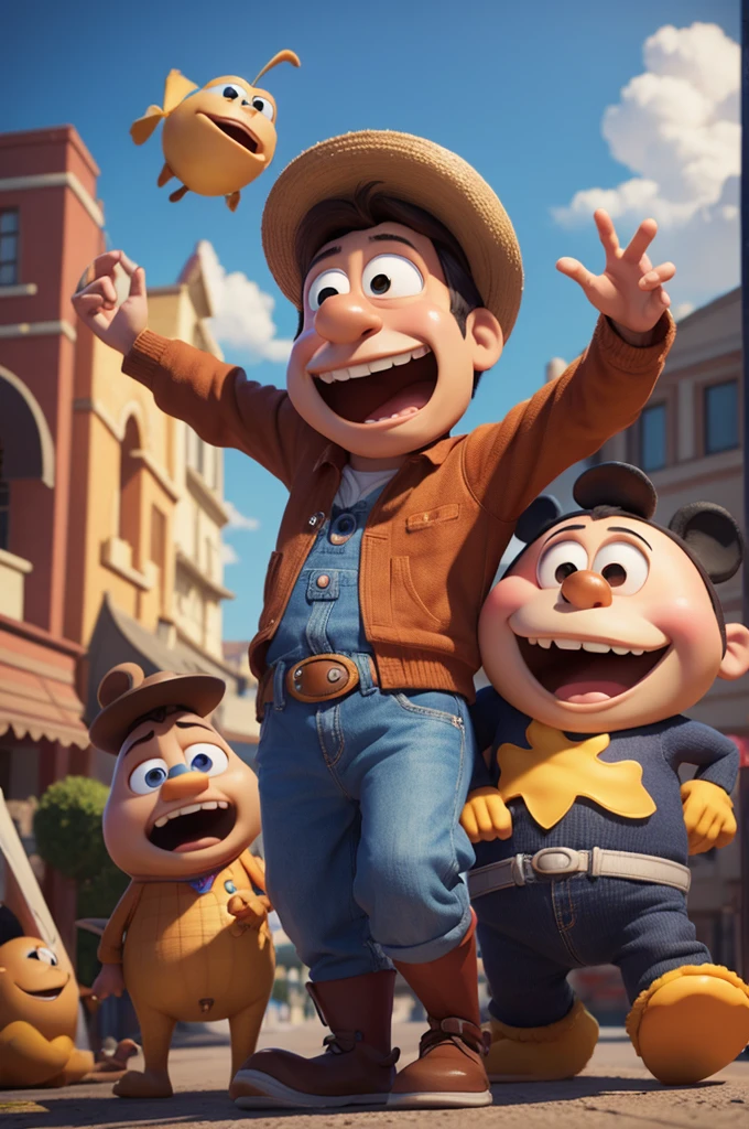 3d model pixar disney movie characters amusingly 2