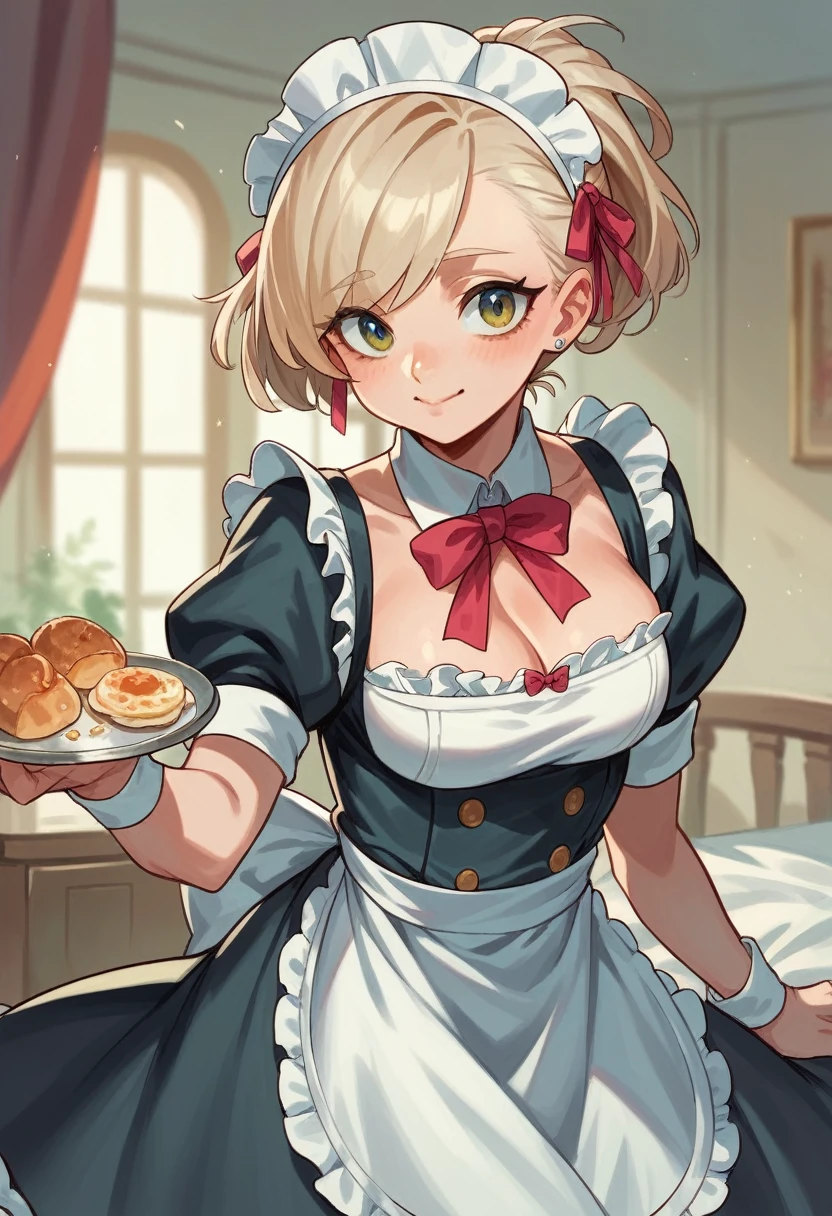 Marie Fnia Maid Cute Women's Swimwear 4K Photo