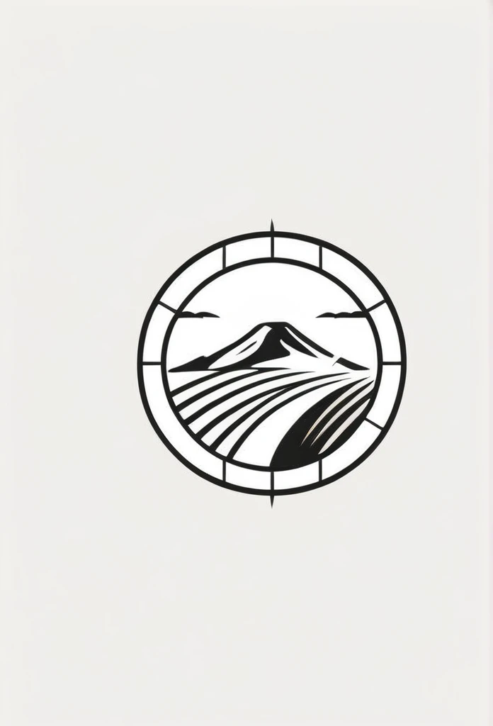 Logos of fashionable Japanese farms and landscaping companies
Pretty cool
chic and modern design
monotone
with greenery

The background is white