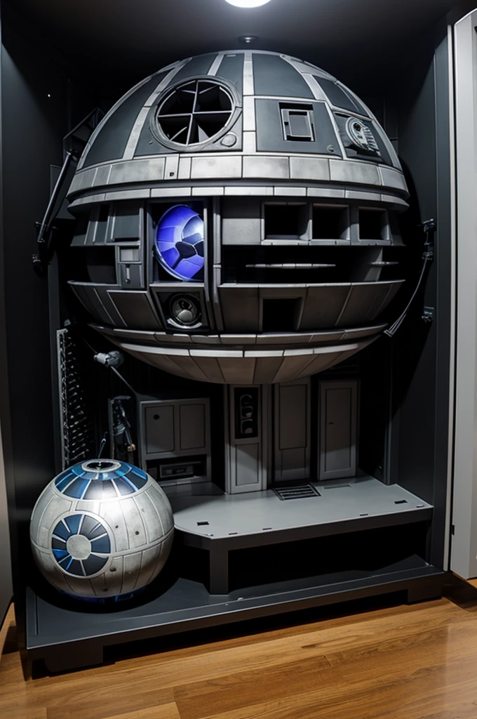 A star wars type gaming pc death star version 