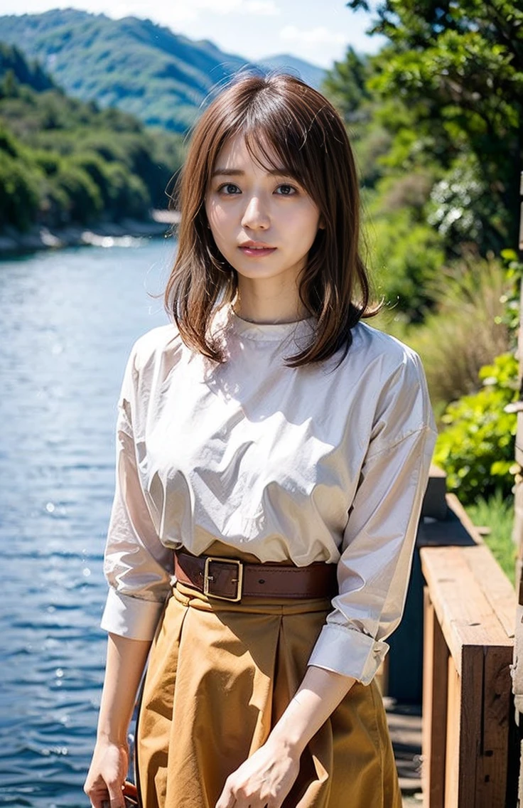 The sky turns red、Wet white t-shirt and jeans、、Light brown hair、Elegant hairstyle、Blue Eyed Woman、A woman with a cute upward gaze、When the sky gets dark、The sky turns red as the sun sets、Tight clothing that shows your body lines、、Elegant summer knitwear、Elegant summer sweater、Leather Belt、Short skirt、Dress elegantly着こなす、Luxury Bagedium Shorthair:1.4))、The sun shines on her、Light brown hair、Light brown hair、The sky was dyed red、There are clouds、private's cute、彼女のAmple breastsは服の上からでも明らかです.、輝く太陽はとてもbeautiful、Dusk is approaching、Lens flare、You can see the sunset、((Sunlight reflecting off the ocean、Ocean View、The sun shines on the ocean、'beautiful.、Small earrings、private'evening、Birds are also flying、、Brown Hair Color、Tying up hair、The woman is on the right:1.4))、Luxury Leather Belts、Shiny clothes、Light beige hair color、Background Blur、Braid only the front hair、Light brown hair、{{Cowgirl Shot}}、((Close-up shot from the waist up、Ample breasts:1.4))、にっこりsmile、Silk clothing、服からでも分かるAmple breasts、Braid only the front hair、Cowboy Shot、Gorgeous white collared silk shirt and brown skirt、Dress elegantly、Luxury Bags、素敵なsmile、((Ample breasts))、Full body photo、ring、Short skirt、Tuck your hair behind one ear、Silver Necklace、smile、 Elegant ponytail、Caustics、Highly detailed photos、Very beautiful and ideal short hair、Super no makeup、(8K、RAW Photos、Highest quality、masterpiece:1.2)、(Realistic、Realistic)、1 Girl、((Medium Short Hair、Looking into the camera:1.4))、Hair blowing in the wind