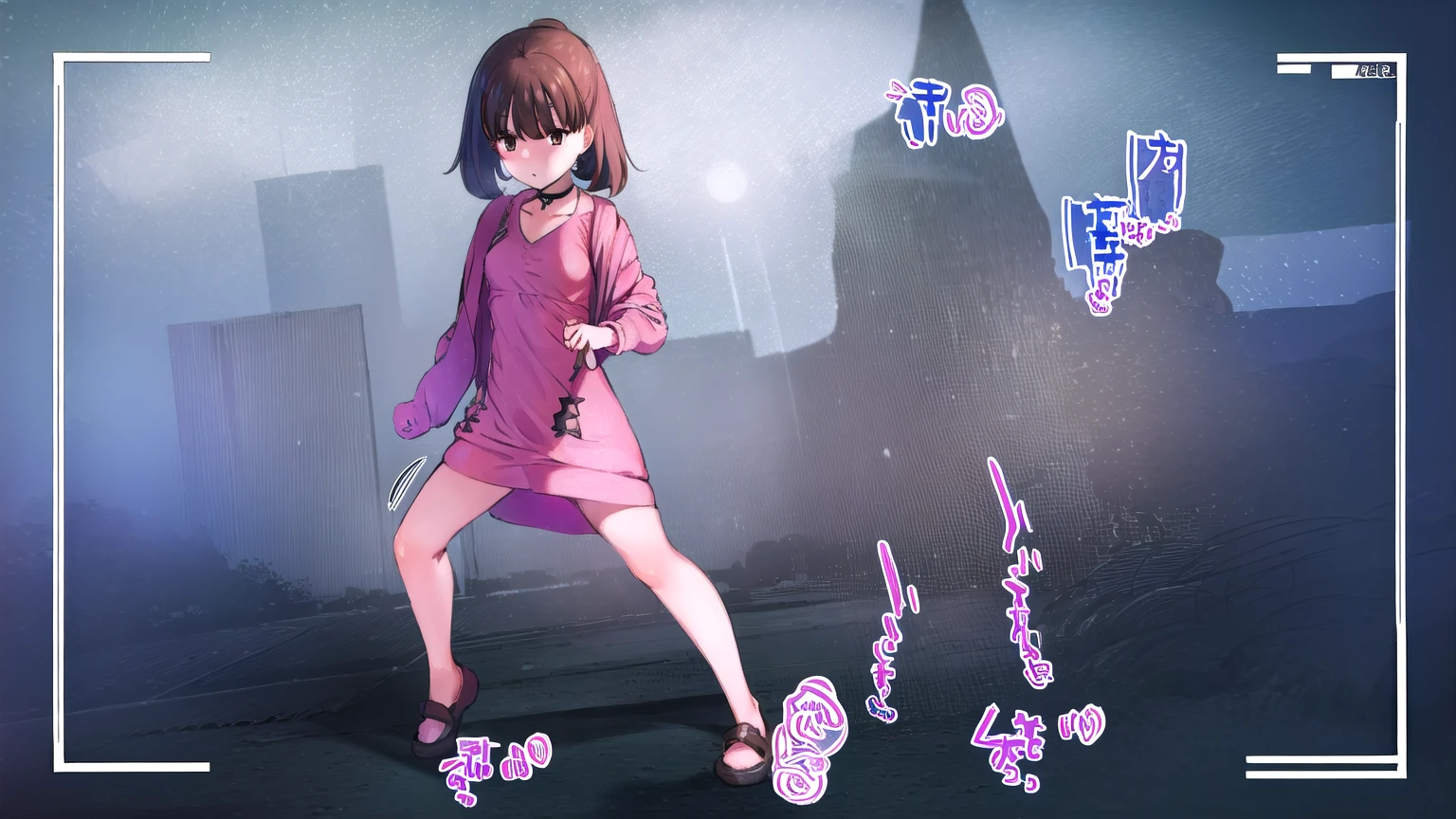 pokemonmarnie, pokemonmarnie, aqua eyes, asymmetrical bangs, asymmetrical hair, black hair, hair ribbon, long hair, red ribbon, ribbon, twintails, (small breasts:1.2),
BREAK backpack, bag, black choker, black jacket, choker, dress, earrings, jacket, jewelry, long sleeves, open clothes, pink bag, pink dress,
BREAK looking at viewer, cowboy shot pokemongloria, (brown eyes:1.5), brown hair, medium hair,cardigan, dress, green headwear, grey cardigan, hood, hood down, hooded cardigan, long sleeves, pink dress, short dress,
BREAK outdoors, city, sky,
BREAK (masterpiece:1.2), best quality, high resolution, unity 8k wallpaper, (illustration:0.8), (beautiful detailed eyes,full body:1.6), extremely detailed face, perfect lighting, extremely detailed CG, (perfect hands, perfect anatomy),