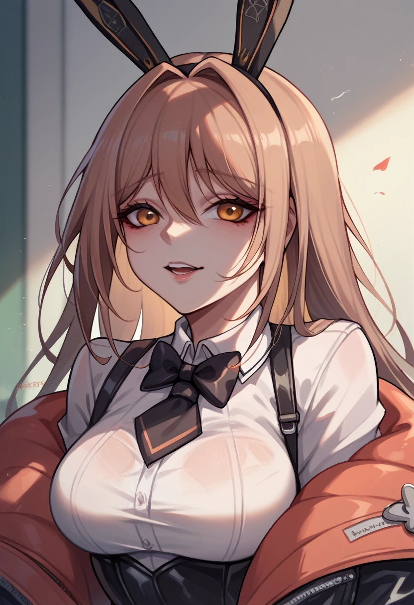 Noir (NIKKE) bunny