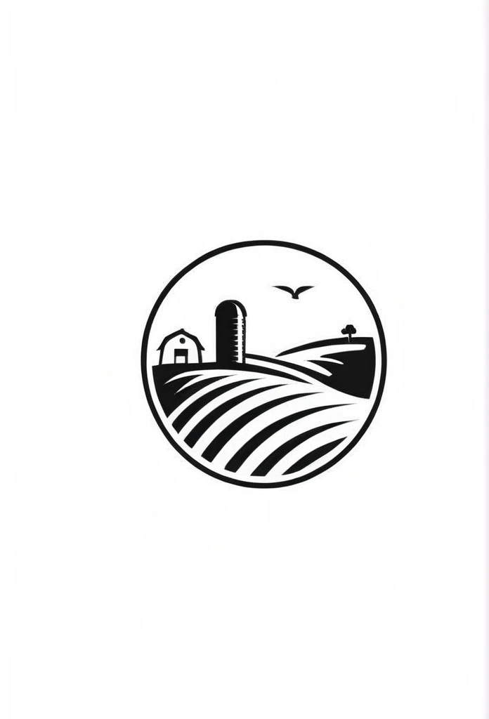 Fashionable farm, landscaping company logo
Pretty cool
chic and modern design
monotone
with natural greenery
The background is white