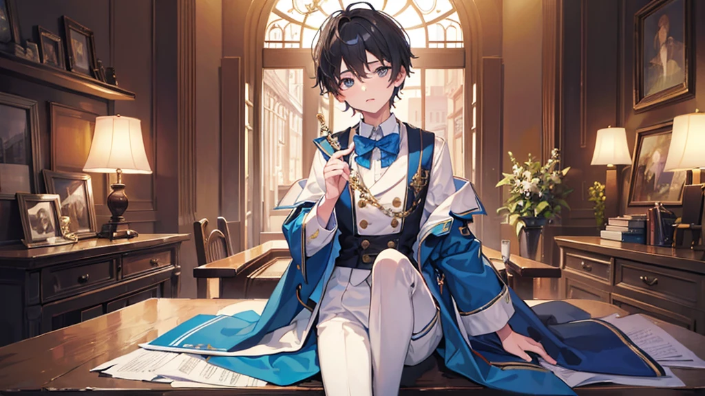 (masterpiece), (Highest quality), Very detailed, ((1 boy)), Audience&#39;Perspective，dance，(smile)，Wink，Perfect Face, Beautiful Face, Very detailedな顔，((Gray Hair_blue eyes:1.3))，Idol Costumes，(The only idol:1.3)，(Concert Dome:1.3)，live，(Grab the microphone:1.3)，sing，Laugh with your mouth wide open，Laser light，Spotlight，Lots of confetti、Many petals flutter