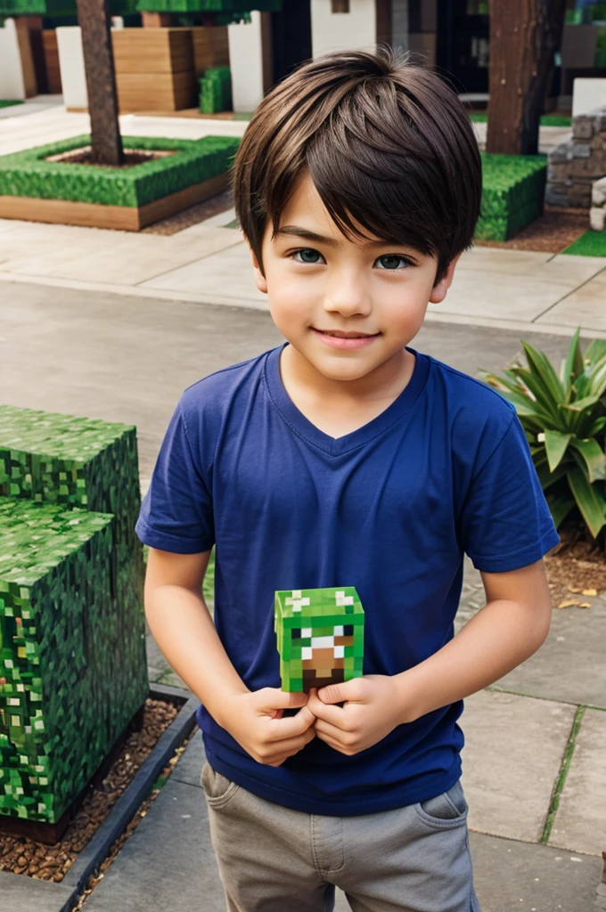 Minecraft cute boy