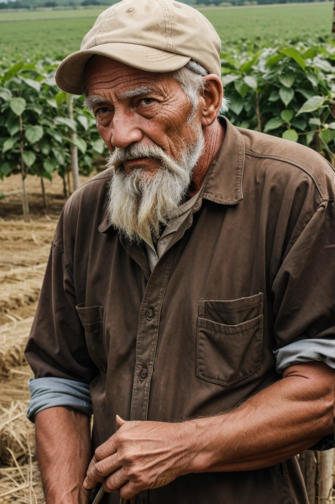 Old man a farmer