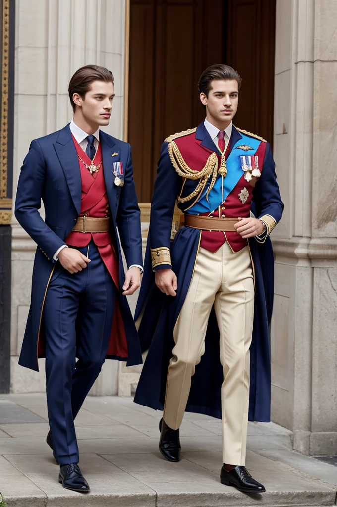 Royal outfits for genz men