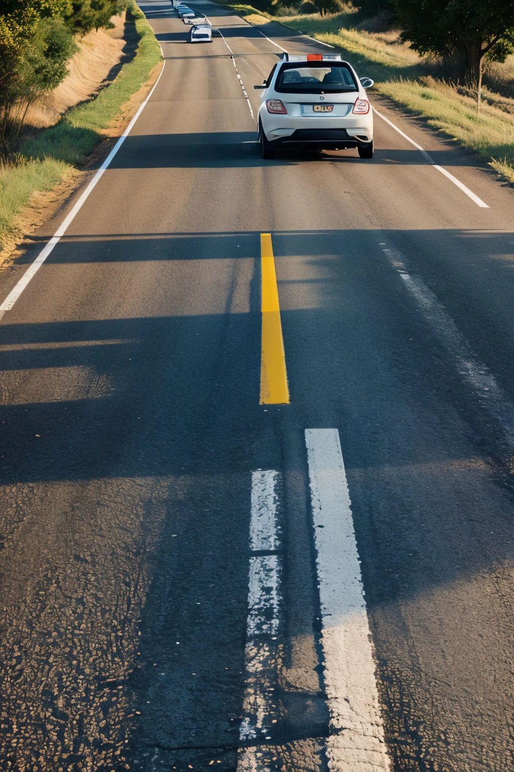 Make a picture of do's of road safety