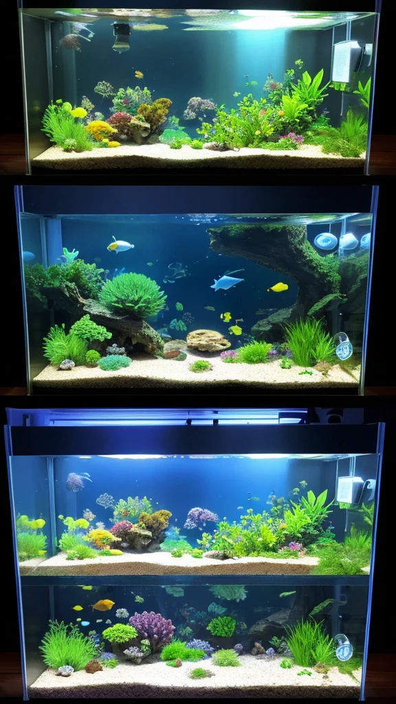 Future aquarium scenery