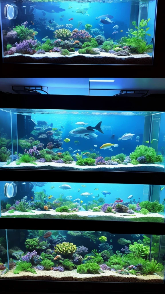 Future aquarium scenery