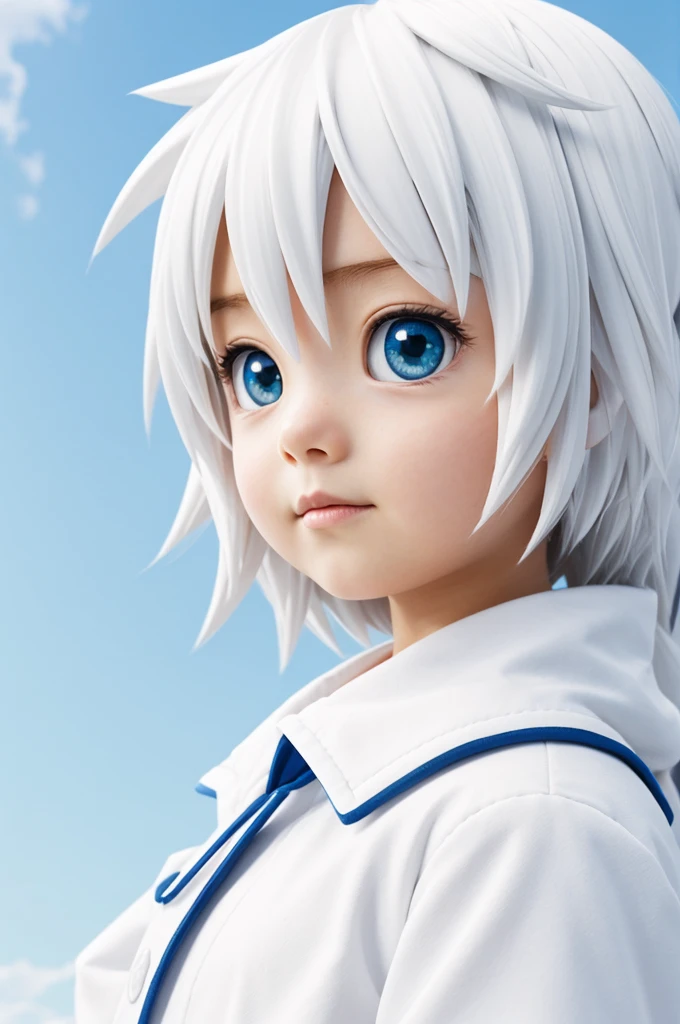 less detail, lots of white space, for kids, anime, sharp
