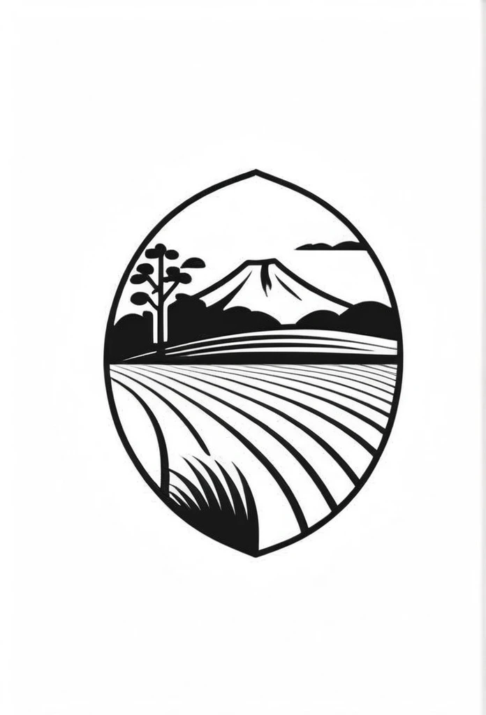 Logos of Japanese cool, stylish farms and landscaping companies

Pretty cool
chic and modern design
monotone
with rich greenery

The background is white