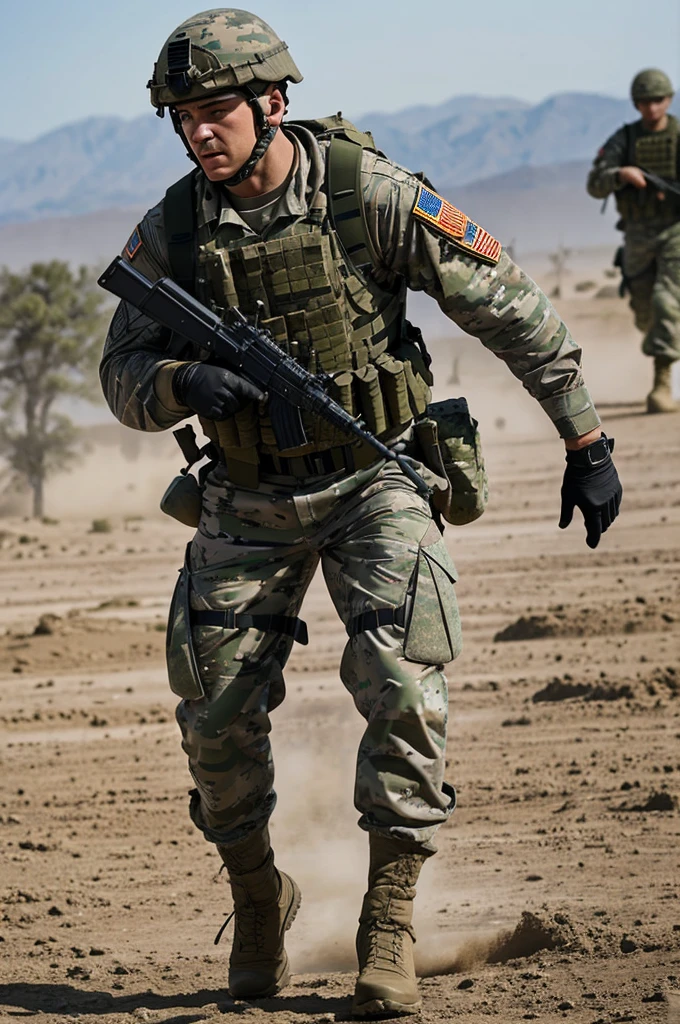 The best soldier characteristics typically include:
1. **Physical Fitness**: Excellent strength, endurance, and agility to handle the physical demands of combat.
2. **Discipline**: Strong adherence to orders, protocols, and the ability to maintain composure under pressure.
3. **Training**: Comprehensive training in weapons, tactics, survival skills, and first aid.
4. **Adaptability**: Ability to quickly adapt to changing situations and environments.
5. **Teamwork**: Strong sense of cooperation and communication with fellow soldiers to achieve mission objectives.
6. **Mental Resilience**: High level of mental toughness to cope with stress, fear, and challenging conditions.
7. **Technical Proficiency**: Skilled in using advanced military technology and equipment.
8. **Leadership**: Strong leadership qualities to lead and inspire others, even in difficult circumstances.
An ideal soldier combines these traits to perform effectively in diverse and demanding situations.