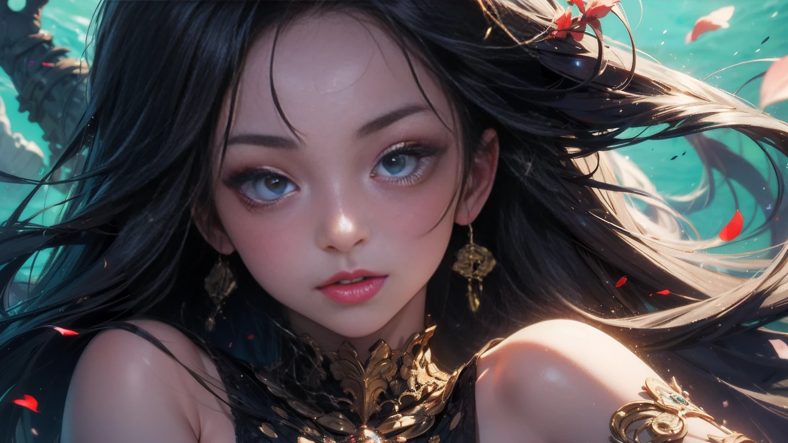 , Digital illustration portrait, In the art style of Bouwater, Blackpink&#39;s Joshi portrait, Digital Portrait, Digital Art Portrait, Realism art style, high qualityのポートレート, , Realistic art style, # The best digital paintings ever, #The best digital paintings ever, Shiny digital painting{{masterpiece}}, 最high quality, Very detailedな CG ユニティ 8k 壁紙, Cinema Lighting, Lens flare, Beautiful details in the eyes, black, Sideways glance, Multicolored Hair, colorful light, particle, Heterochromia iridis, (colorful:1.5), (colorful hair:1.5),{{masterpiece}}, 最high quality, Very detailedな CG ユニティ 8k 壁紙, Cinema Lighting, Lens flare, Beautiful details in the eyes, black, Sideways glance, Multicolored Hair, colorful light, particle, Heterochromia iridis, (colorful:1.5), (colorful hair:1.5),masterpiece, 最high quality, Official Art, 8k wallpaper, Very detailed, Very delicate and beautiful, wonderful, In detail, masterpiece, Super detailed, High resolution,Best illustrations, Best Shadow,Complex,Sharp focus, high quality, A young father holds his young twin boys and girls in his arms tightly and warmly、Draw a scene filled with love and security.。My father is on his way home from work.、Children are innocent and carefree。In the background澄み切った青空が広がり、A view of a stylish modern mansion in Pula, Croatia in summer。The bright sunlight illuminates the house and the sparkling sea.。 In fact, this３０The father of the generation was the former Constantine１This is the world.、The boy-girl twins are formerly Crispus and Fausta。The whole scene、atonement、Forgiveness、Healing、Purification、And the theme of repairing relationships was emphasized.、It expresses the moment when family love and bonds deepen.。 The father&#39;s expression shows deep love and relief.、The twins have innocent smiles on their faces.。In the background、The beautiful sea of Croatia spreads out before you、The sparkle enhances happy family moments.。