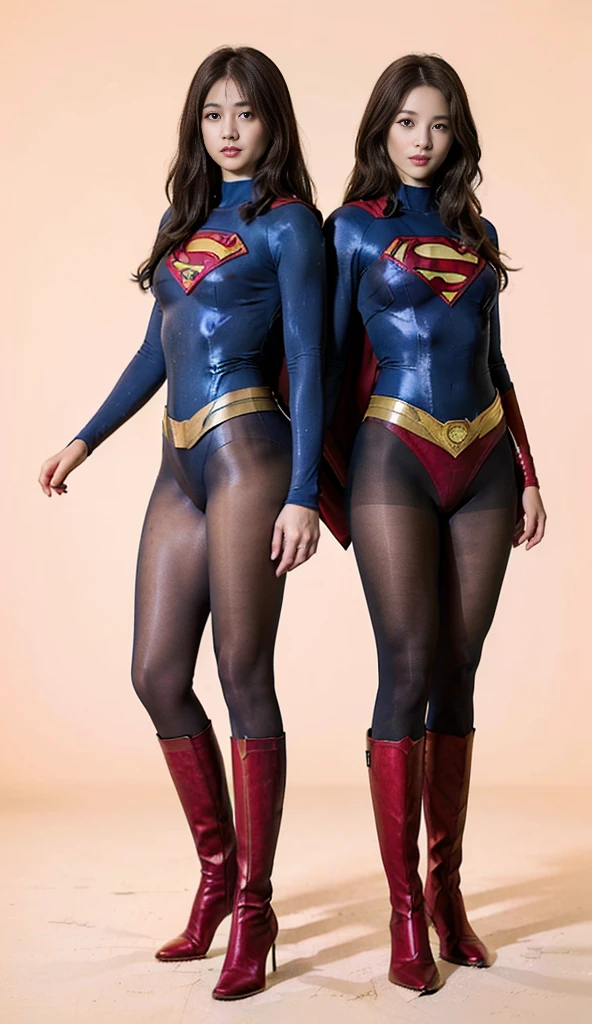 No background、(((Beautiful legs in black tights.)))、(((Legally express the beauty of your smile)))、((((Make the most of your original images)))、(((体にぴったりフィットするSupergirl Costume)))、(((Supergirl Costume)))、(((short and beautiful hair)))、(((suffering)))、(((Please wear black tights....、Wear red boots)))、((Best image quality、8K))、((Highest quality、8K、masterpiece:1.3))、(((Preserve background )))、Sharp focus:1.2、Beautiful woman with perfect figure:1.4、Slim Abs:1.2、Wet body:1.5、Highly detailed face and skin texture、8K