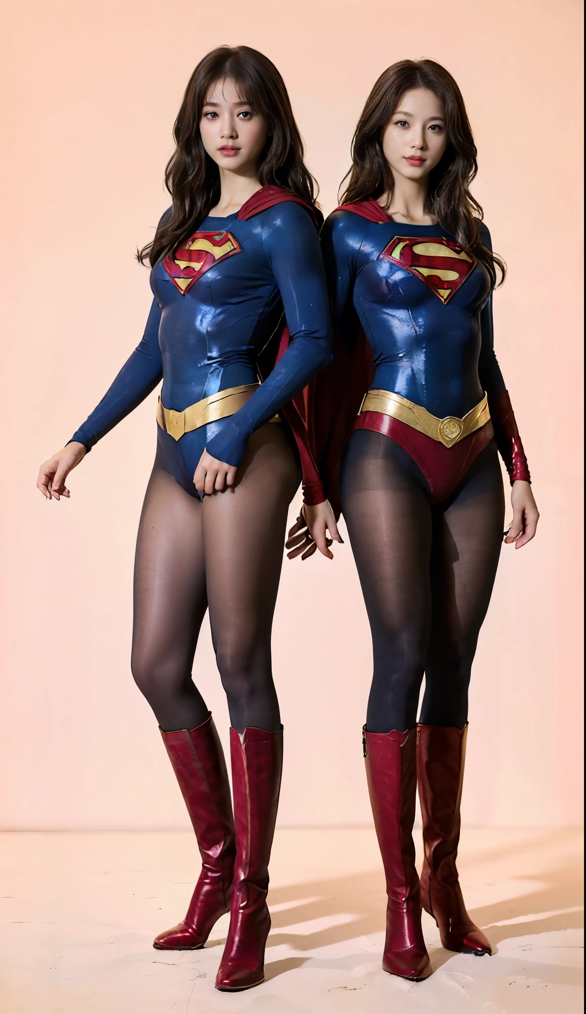 No background、(((Beautiful legs in black tights.)))、(((Legally express the beauty of your smile)))、((((Make the most of your original images)))、(((体にぴったりフィットするSupergirl Costume)))、(((Supergirl Costume)))、(((short and beautiful hair)))、(((suffering)))、(((Please wear black tights....、Wear red boots)))、((Best image quality、8K))、((Highest quality、8K、masterpiece:1.3))、(((Preserve background )))、Sharp focus:1.2、Beautiful woman with perfect figure:1.4、Slim Abs:1.2、Wet body:1.5、Highly detailed face and skin texture、8K