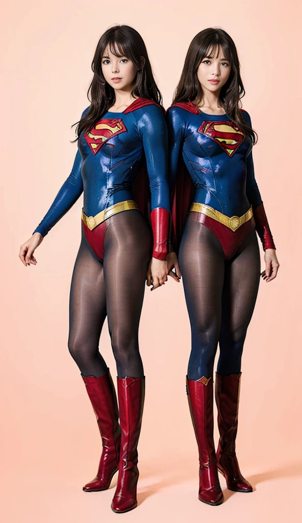 No background、(((Beautiful legs in black tights.)))、(((Legally express the beauty of your smile)))、((((Make the most of your original images)))、(((体にぴったりフィットするSupergirl Costume)))、(((Supergirl Costume)))、(((short and beautiful hair)))、(((suffering)))、(((Please wear black tights....、Wear red boots)))、((Best image quality、8K))、((Highest quality、8K、masterpiece:1.3))、(((Preserve background )))、Sharp focus:1.2、Beautiful woman with perfect figure:1.4、Slim Abs:1.2、Wet body:1.5、Highly detailed face and skin texture、8K