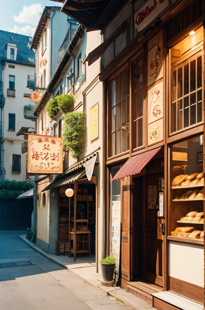 Collaboration between Ghibli characters and bakery