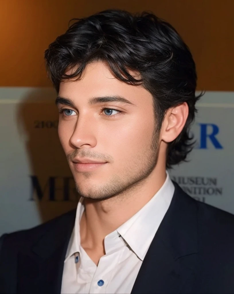 Keep the same features, I just want your hair to improve, I want the rest to stay as it is..