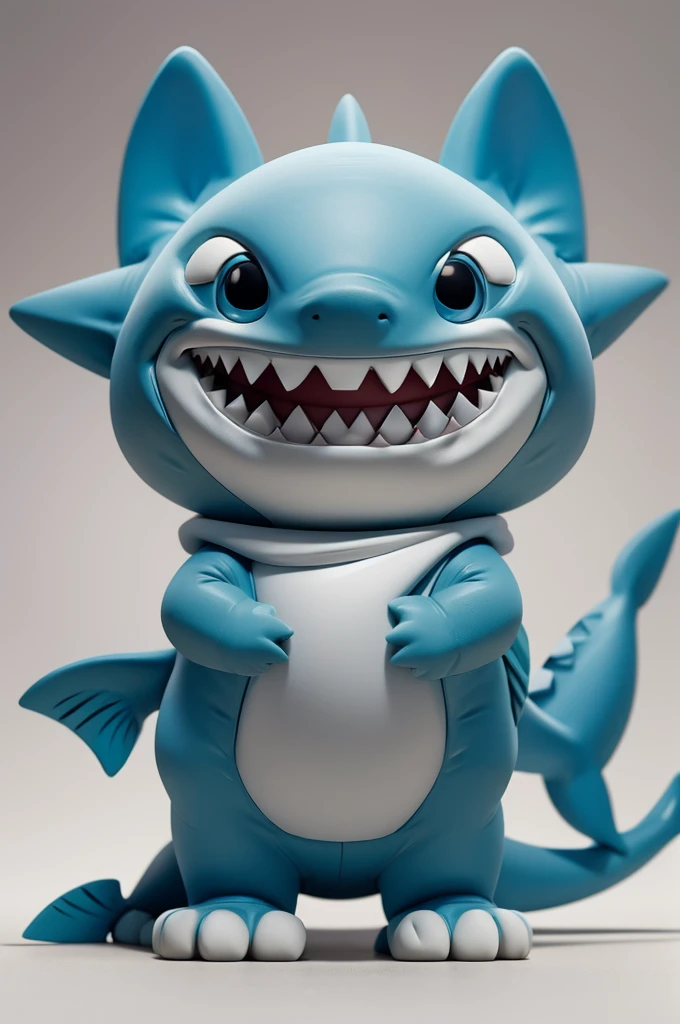 Shark-themed clay sculpture、ultra hi resolution picture、8K、