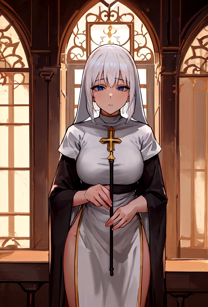 {artoria pendragon_fate ubw:1.15},(((white hair:1.5))), ((detail beautiful closed_eyes , :1.8)),,, ((Strong light )) ,  ((1 very tall girl:1.9)),((she is high tall:1.7)),, alone,, ((detail closed eyes, squinting,)) ,squinting,((open mouth :1.7))  ,hair between eyes,,, bare shoulders,, cleavage, , ((( very long straight hair:1.5 ))),                               
break, ((nude:1.7)) , break , , beautiful light, , close up face:0.2,　detail navel , detail thin thigs, ,    ((closed legs:1.8)),                                                                                                                                                                                                                                                   break, ((break ,sitting on gold liquid:1.8)),((Legs trembling)),  trouble eyebrow, ,                                                                                                                                                                                                          
nsfw,(ecstasy:1.8) ,(slut:1.6),(vulgarity:1.7),(fucked silly:1.8),(steam:1.5),(wet:1.5),(trembling:1.5),(((Twisting the body:1.7))) ,(drooling:0.2),(sweat:1.5),closed mouth:0.8, wince,(orgasm:1.7), trembling:1.8,　　　　　　　　　　　　　　　　　　　　　　　　　　　　　　　　　　　　　　　　　　　　　　　　　　　　　　 beautiful upper body, Beautiful body, beautiful character design, perfect eyes, Perfect face, expressive eyes, Turning the face side to side,(church:1.5),in the center of the image, official art,High Definition CG Unity, Perfect lit, bright_front_face_lit, ,(Highest_quality:1.0),4k,Super detailed, photograph, 8K, nffsw, High resolution, absurd:1.2, kodak portrait 400, film grain, Lens flare, (lively_color:1.2) (beautiful, small breast:1.7), (beautiful_face:1.3),(narrow_waist),((blush)), ((detail nipple)),,saber, dress,                          　　　　　　　　　　　　　　　　　　　　　　　　　　　　　　　　　　　　　　　　　　　　　　　　　　　　　　　　　