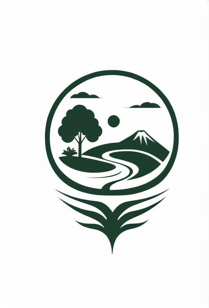 Logos of fashionable Japanese farms and landscaping companies
garden
Pretty cool
chic and modern design
monotone
with rich greenery
The background is white