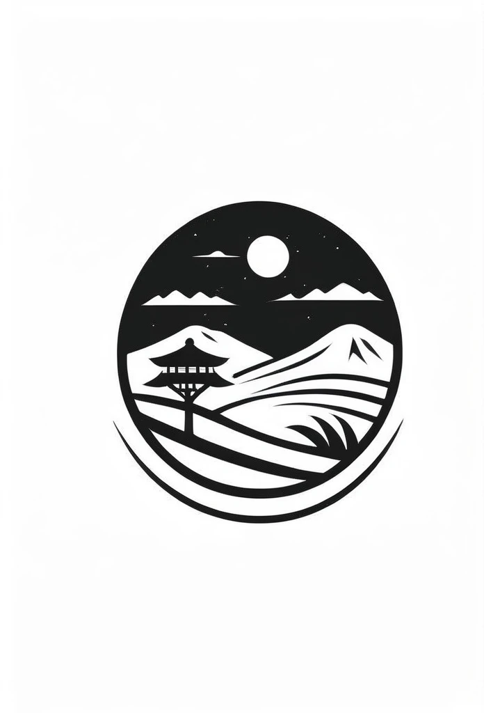 Logos of fashionable Japanese farms and landscaping companies
garden
Pretty cool
chic and modern design
monotone
with rich greenery
The background is white