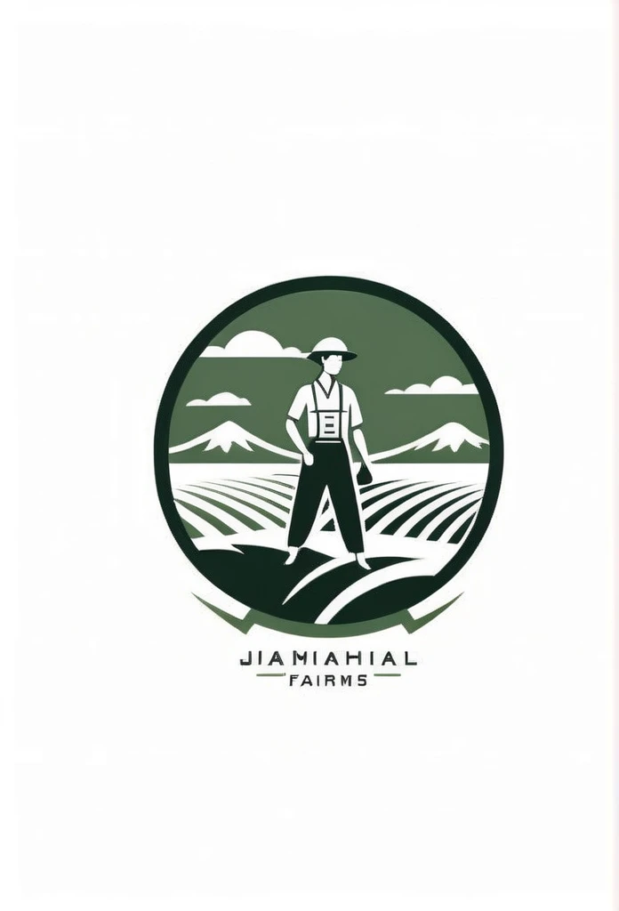 Logos of fashionable Japanese farms and landscaping companies
worker
Pretty cool
chic and modern design
monotone
with warm rich greenery
The background is white
