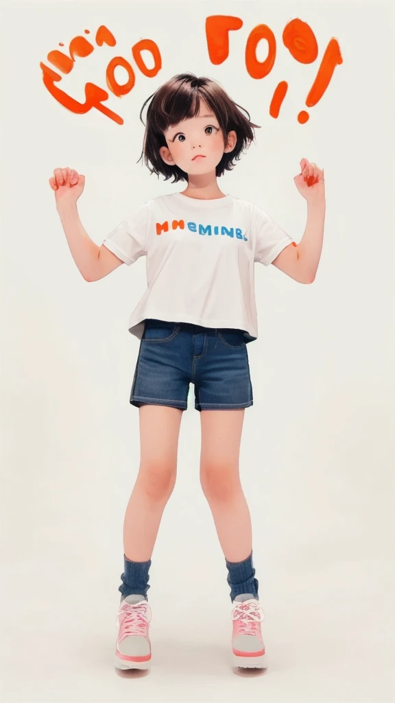 1girl,very short hair