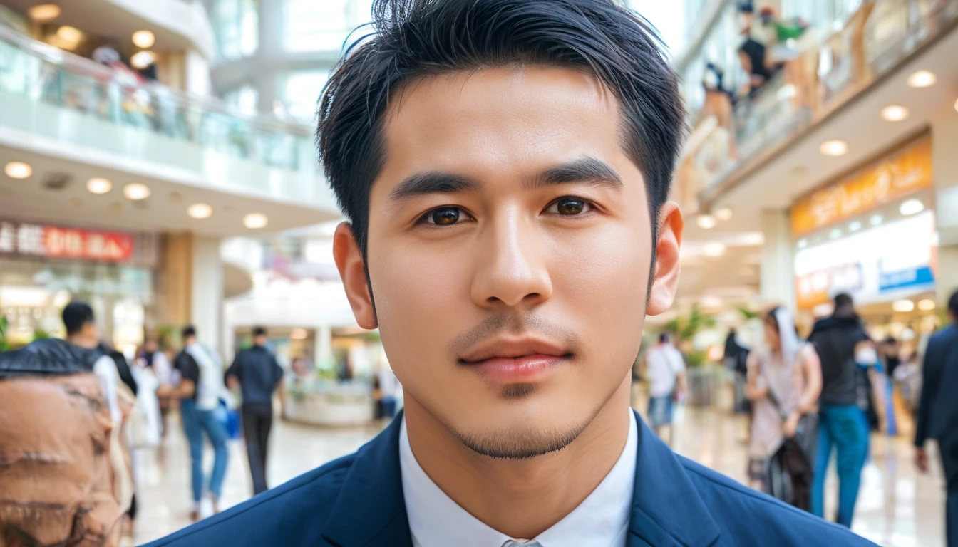 score_9, score_8_up, score_7_up, rating_save , Realistic Handsome Taiwan Men, mall