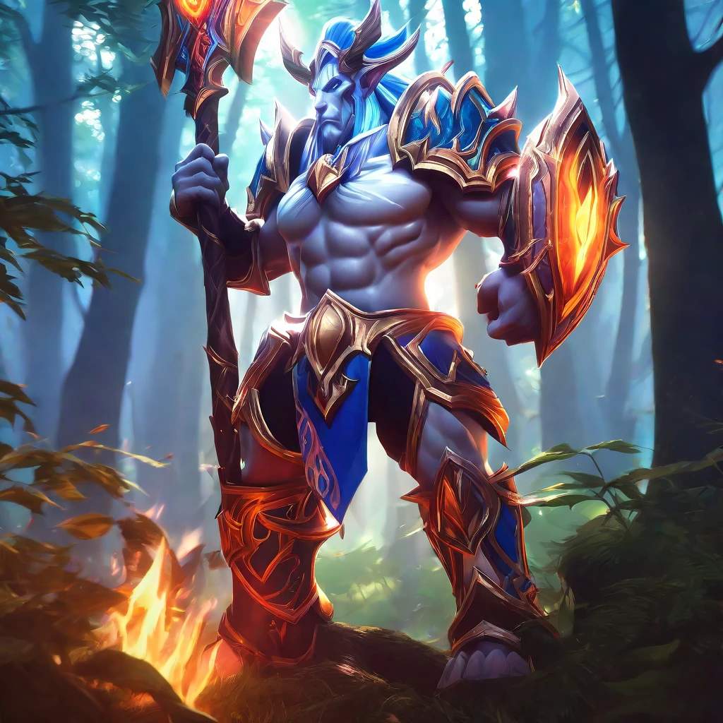 Full body of World of Warcraft style illustration of a male man centaur in the woods, imposing god, a centaur,horse tail, centaur from greek mythology, centaur, art by Wei Wang, Wow, World of Warcraft Concept Art, trending on Artstation, hearthstone card artwork, world of warcraft art style, Centauro, hearthstone card game artwork, Concept Art, Side profile, sunlight, Cinematic, sharp focus, vibrant colors,high saturation,high contrast,very high resolution,HDR,8k