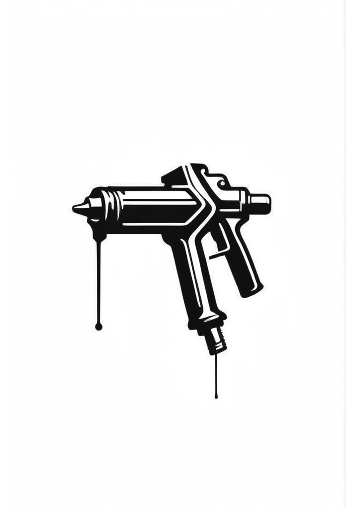 Fashionable paint spray gun company logo
Pretty cool
chic and modern design
monotone
The background is white