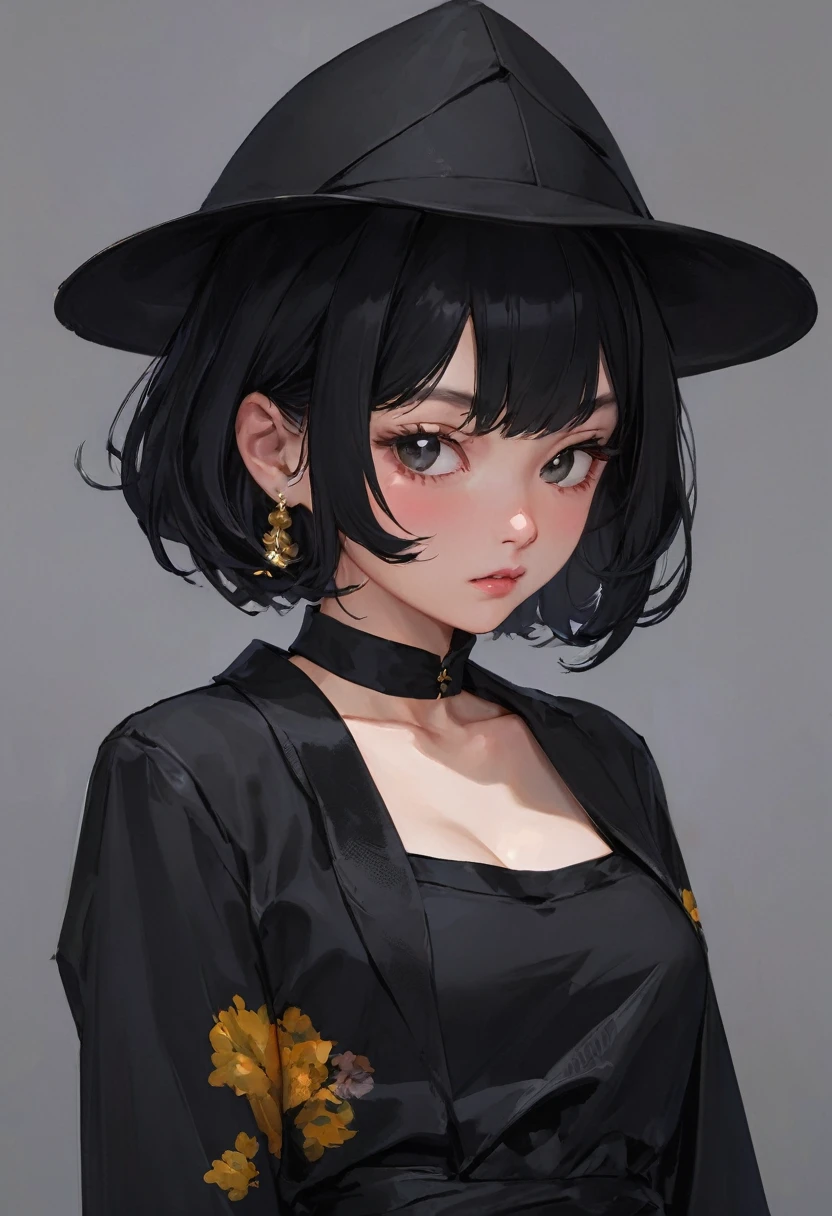 black clothes , masterpiece 