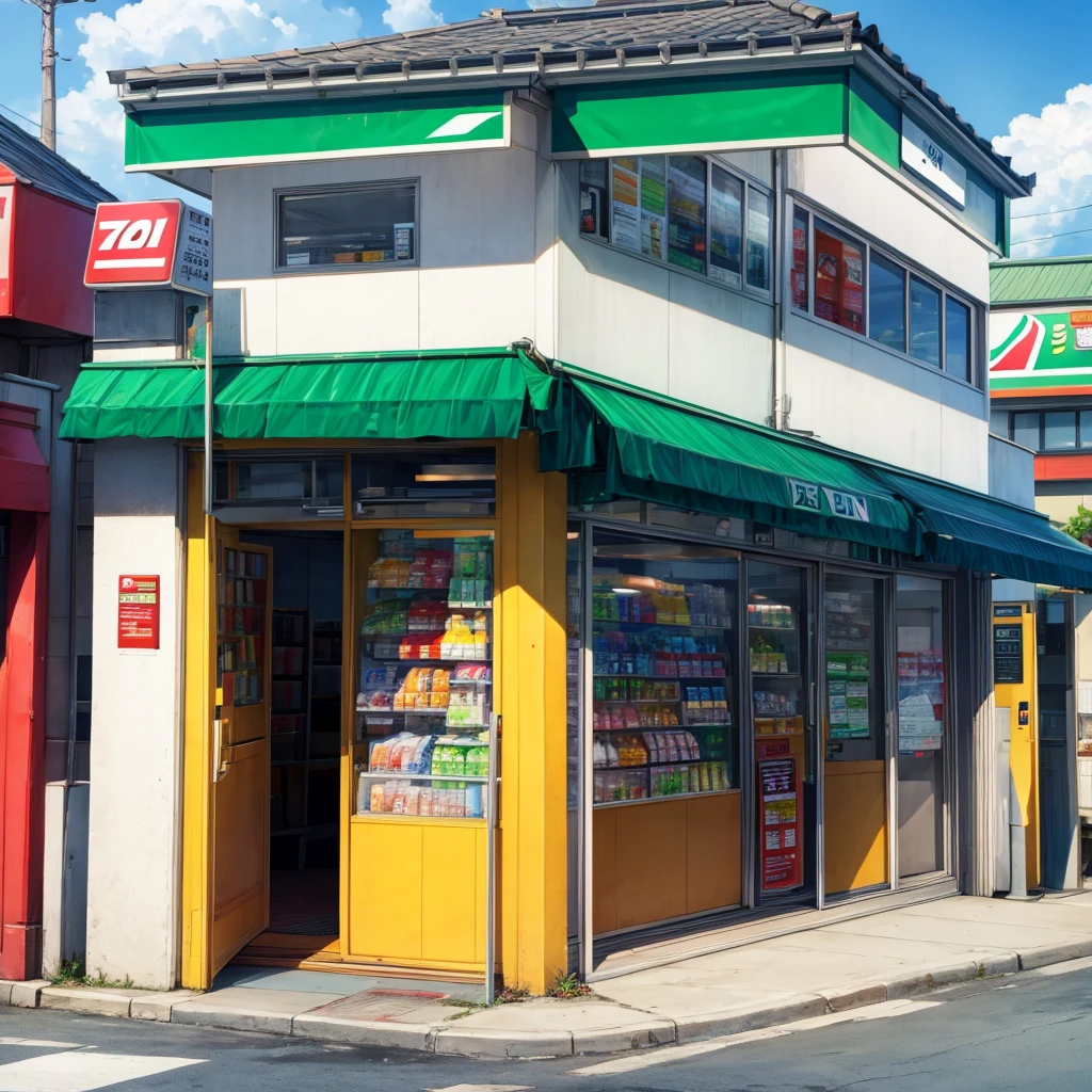 convenience store、Seven-Eleven