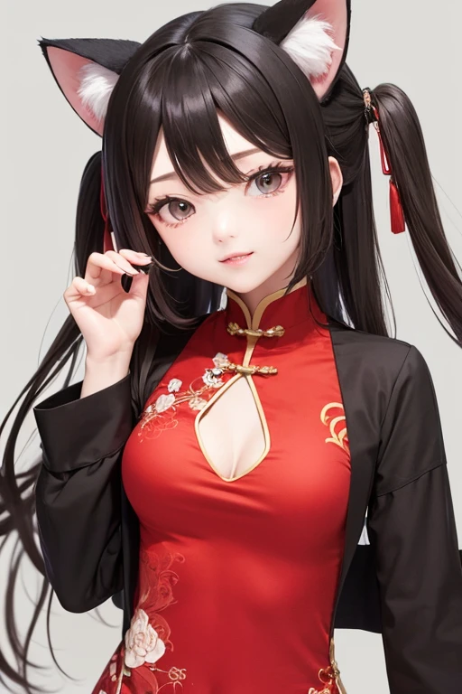China dress, Cat ear