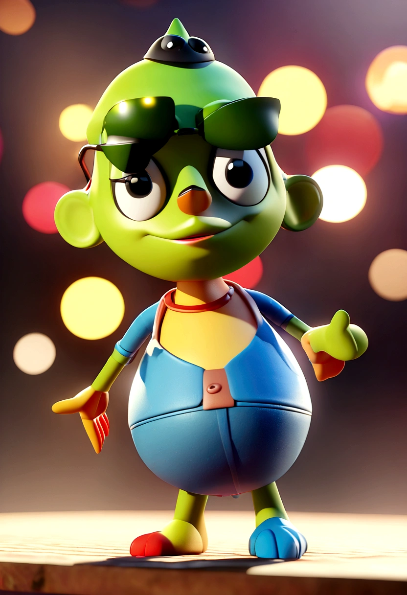 Cartoon character of a man, an animated character, stylized character, animation style rendering, 3d stylized, Arnold Maya rendering, Stylized 3D rendering, toon render screenshot, 3d character, 3d character, Stylized 3D rendering, 3D character rendering, cartoon character, Personagem de close up, character posing,  (Pixar-style) (master part:1.2) (bokeh) (best qualityer) (skin detailed) (detailed texture) (8K) (Argilla) (cinematic lighting) (sharp focus