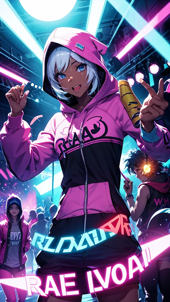 Rave-party in a hood