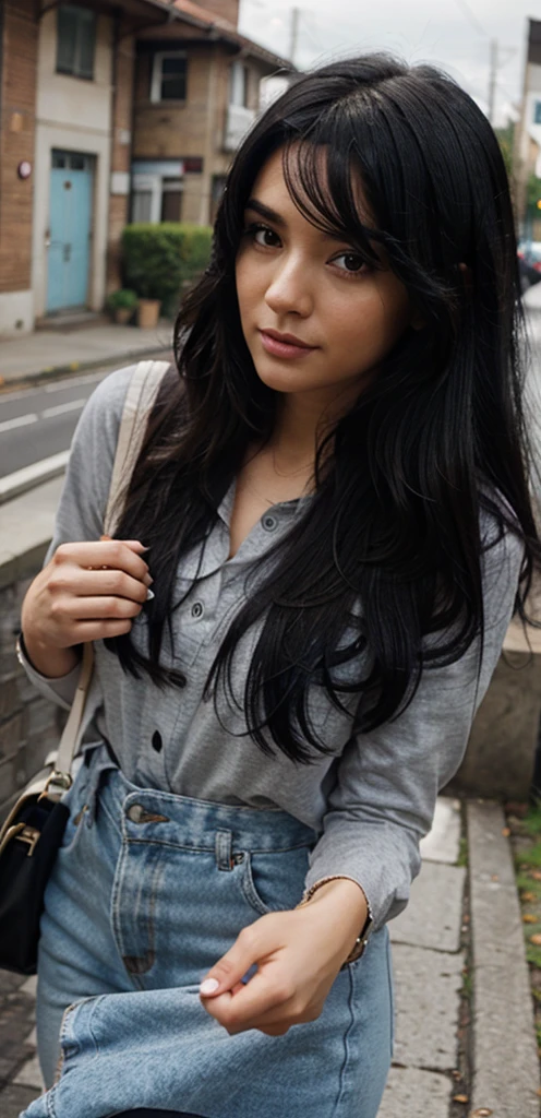 Black hair