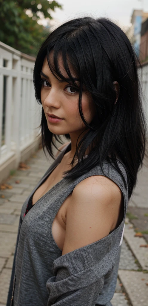 Black hair