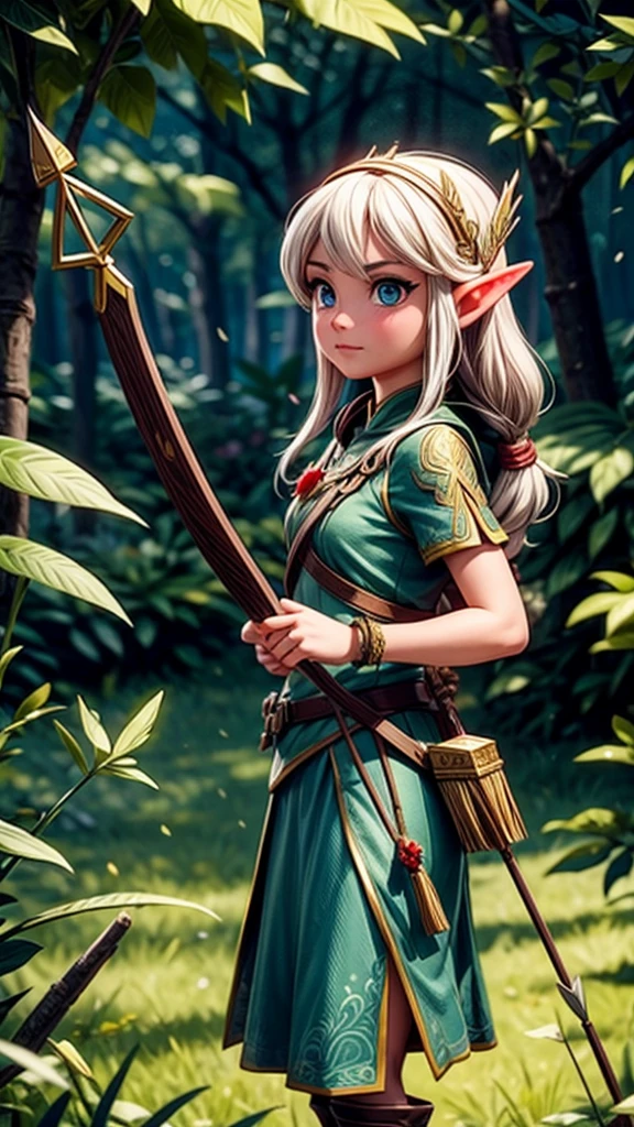 Elven Archer Troops、Arrows、One in a row