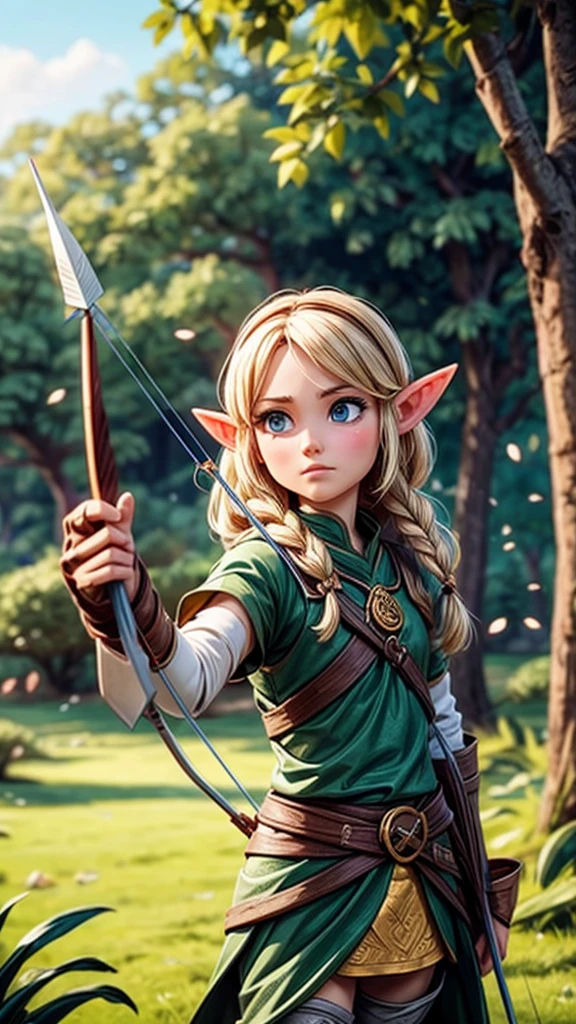Elven Archer Troops、Arrows、One in a row